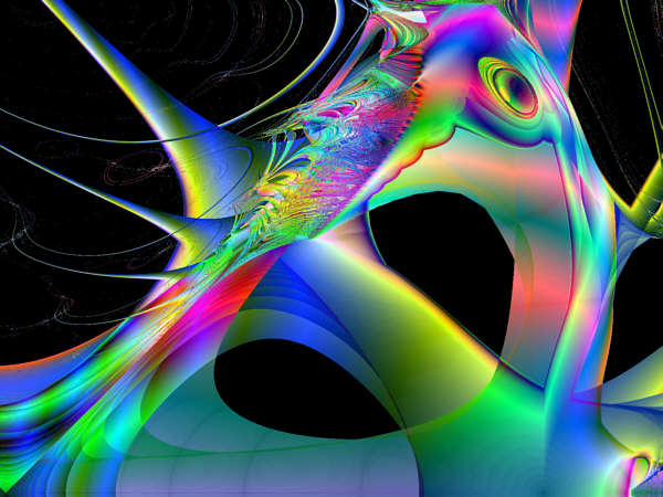 fractals in space. quot;The Eye in Spacequot;