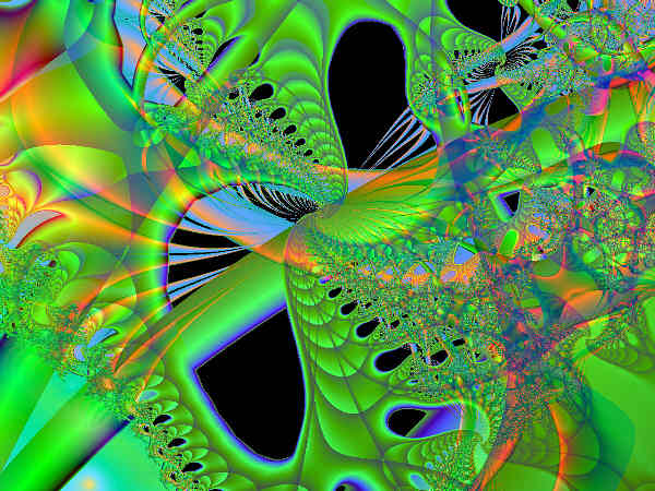fractals in space. quot;Space Weedquot;